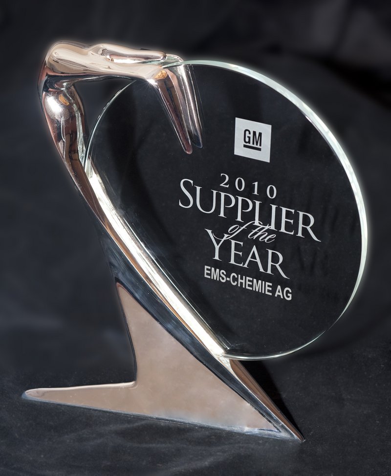 EMS-CHEMIE AG ist «Lieferant des Jahres» bei General Motors